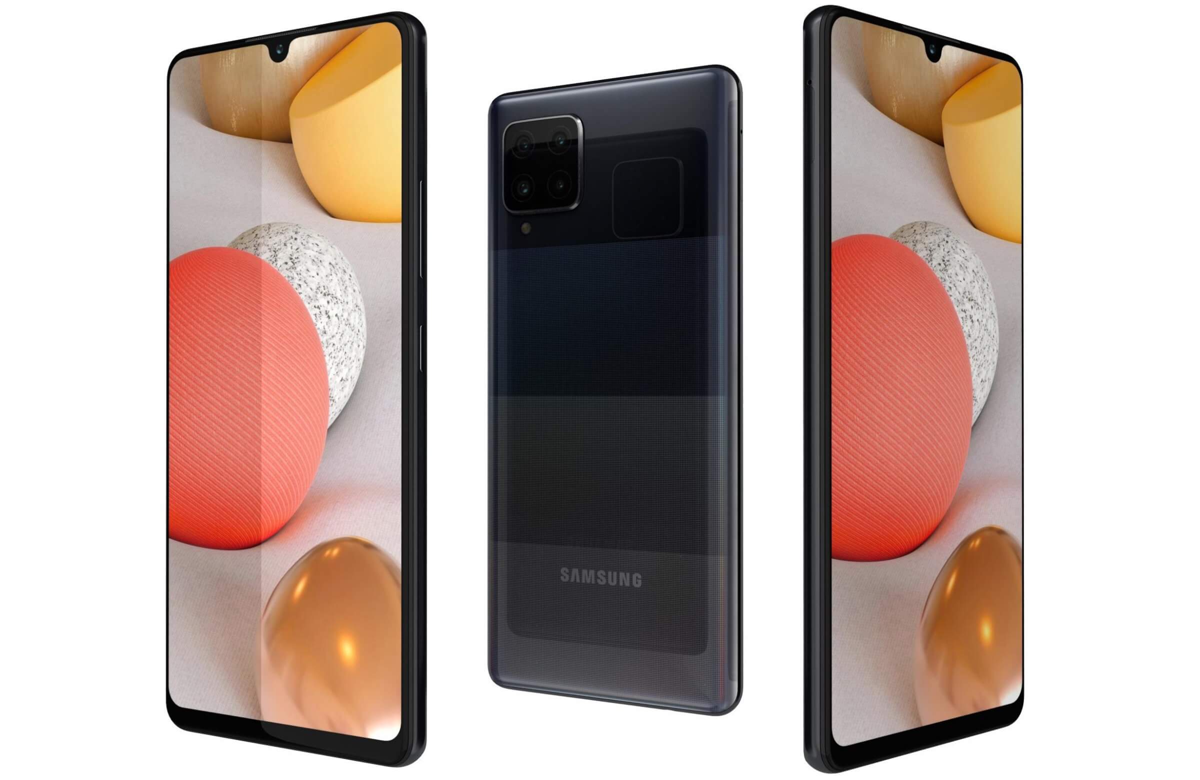 Samsung Galaxy A42 5G Prism Dot Black front - Cell Sooq