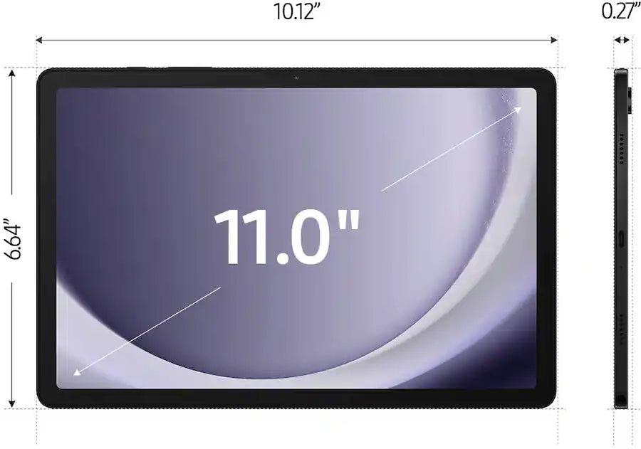 Samsung - Galaxy Tab A9+ 11" Wi-Fi + Cellular